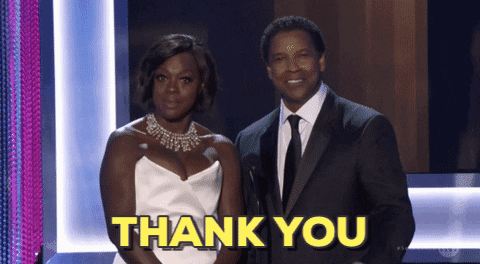 Denzel Washington Viola Davis Thank You GIF