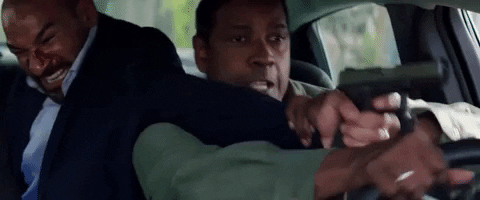 Denzel Washington Wrestling For Gun The Equalizer GIF