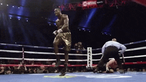 Deontay Wilder Boxing Dance GIF