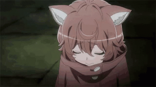Car Ears Depressed Anime GIF