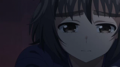 Depressed Anime Sad Eyes GIF