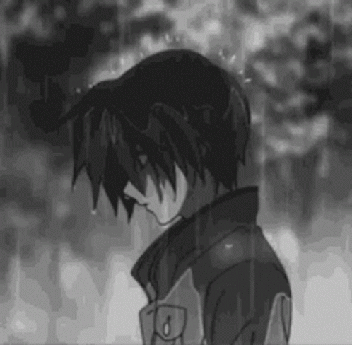 Boy Depressed Anime GIF