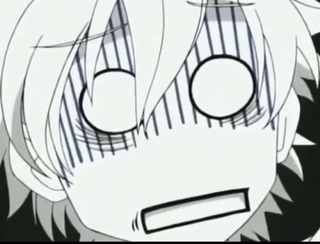 Depressed Anime In The Corner GIF