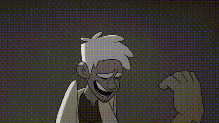 Depressed Guy Own Bitch Slap GIF