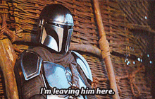 Depressed Mandalorian Warrior GIF