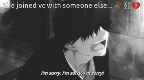 Depressed Sad Anime Boy Saying Sorry GIF