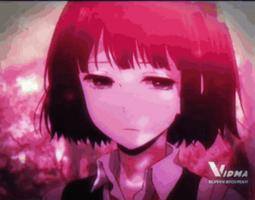 Depressed Sad Anime Hanabi Yasuraoka Broken Glass GIF