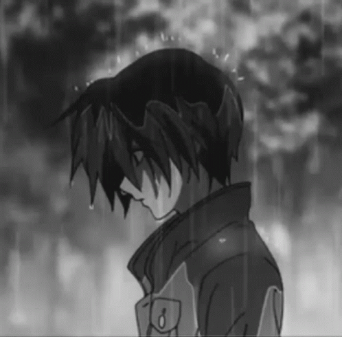 Depressed Sad Anime 498 X 490 Gif GIF