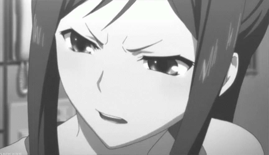 Depressed Sad Anime Walking Out GIF