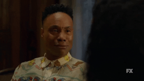 Depression Billy Porter Crying GIF