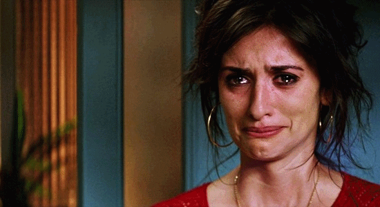Depression Crying Penelope Cruz GIF