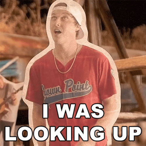 Derek Discanio Looking Up GIF