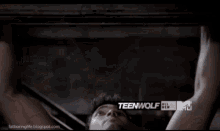 Derek Hale Working Out Pull Ups Teen Wolf GIF