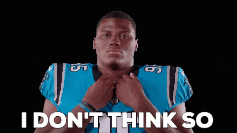 Derrick Brown I Don't Think So GIF
