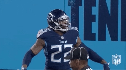 Derrick Henry Nfl Happy Jump GIF