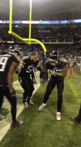 Playful Derrick Henry Stiff Arm GIF