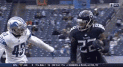 Derrick Henry Stiff Arm The King Bang GIF