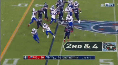 Derrick Henry Stiff Arm On The Game GIF