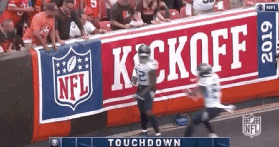 Derrick Henry Stiff Arm Touchdown GIF