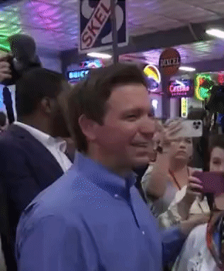 Desantis In An Arcade GIF