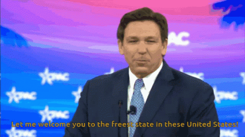 Desantis Let Me Welcome You GIF