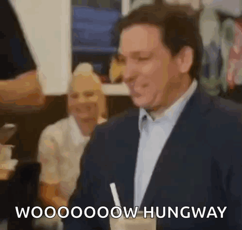 Desantis Meal Time GIF