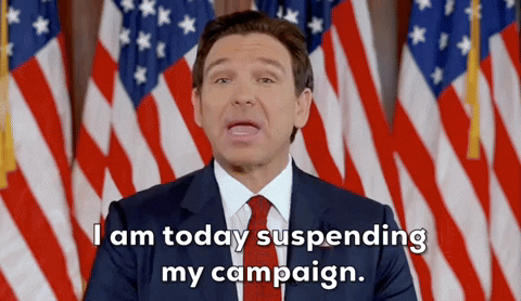 Desantis Suspending The Campaign GIF