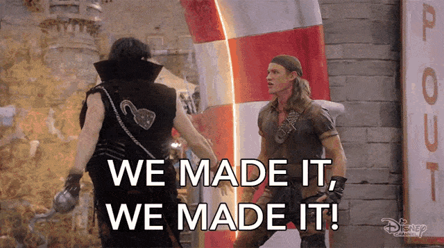 Descendants Ben And Jay Made It We Did It GIF