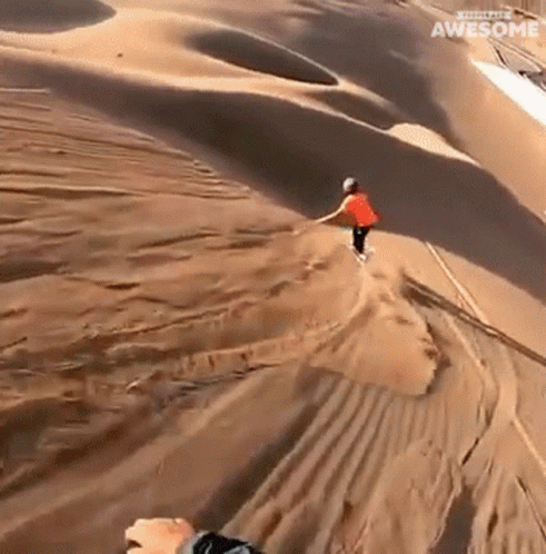 Desert Skating Day GIF