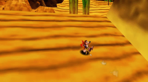 Animated Dessert Scene Desert GIF