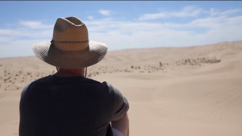 Hanging Out In The Desert GIF
