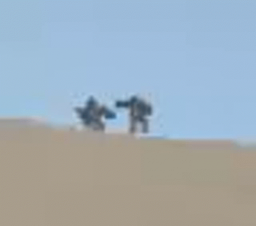 Me And My Bestie In The Desert GIF