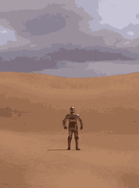 Desert C3po Gif GIF