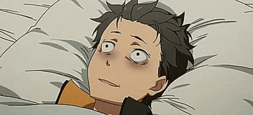Despair Re Zero Natsuki Subaru In Bed GIF