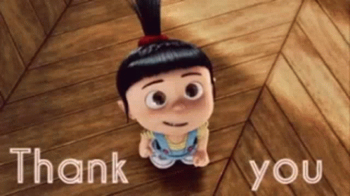 Despicable Me Agnes Gratitude GIF