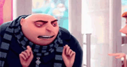 Despicable Me Character Making Funny Face GIF