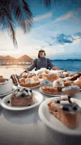 Dessert All Over The Table GIF