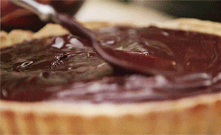 Dessert Chocolate And Hazelnut Tart GIF