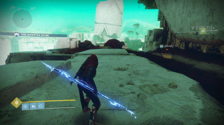 Destiny 2 Arc Strider Nerf Attacking GIF