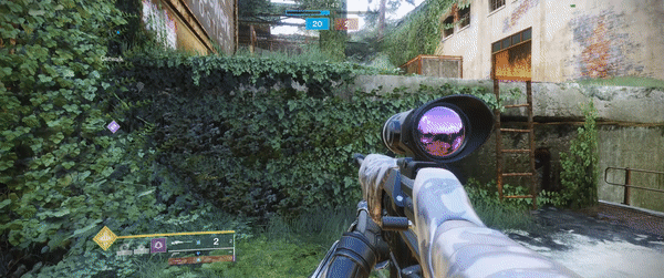 Destiny 2 First Person Garden Setting GIF