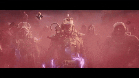 Destiny 2 Game Characters Assemble GIF