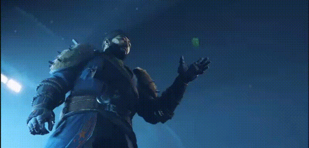 Destiny 2 The Drifter Playing Bicycle Kick GIF