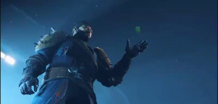 Destiny 2 The Drifter Playing Bicycle Kick GIF
