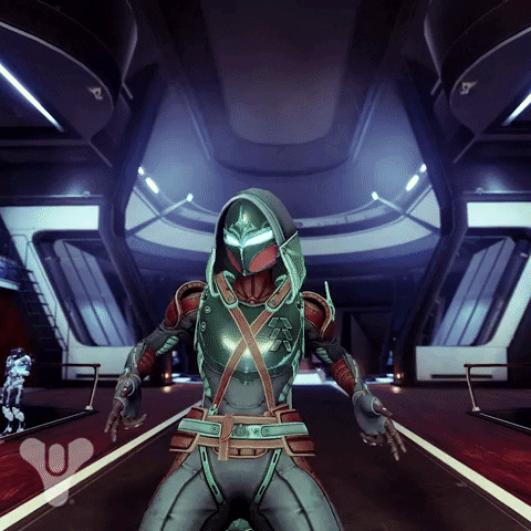 Destiny 2 Video Game Six Shooter Emote GIF
