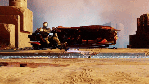 Destiny Sparrow Racing GIF