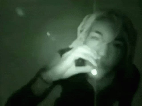 Destroy Lonely Smoking Cigarettes GIF