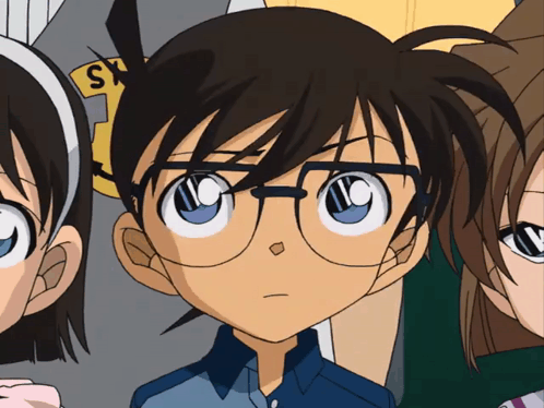Detective Conan Edogawa Still Waiting GIF