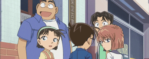 Detective Conan In The School GIF