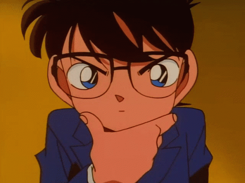 Detective Conan On An Investigation GIF