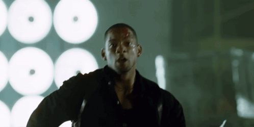 Detective Del Spooner Challenged Irobot GIF